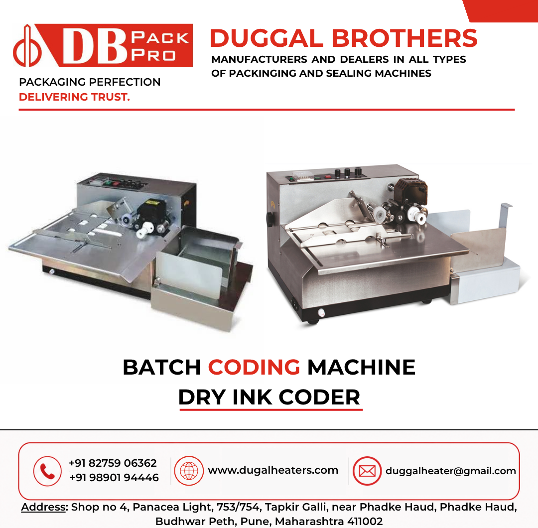 Batch Coding Machine Dry Ink Coder in Pune