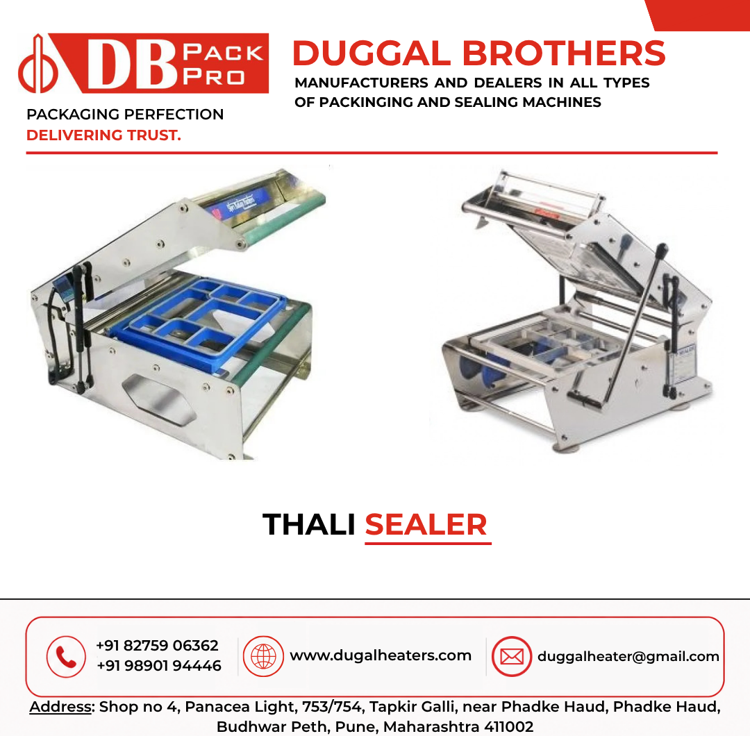 Thali Sealing Machine Tray Sealer Pune