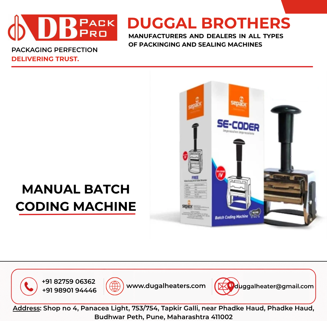 Manual Batch Coding Machine Maharashtra