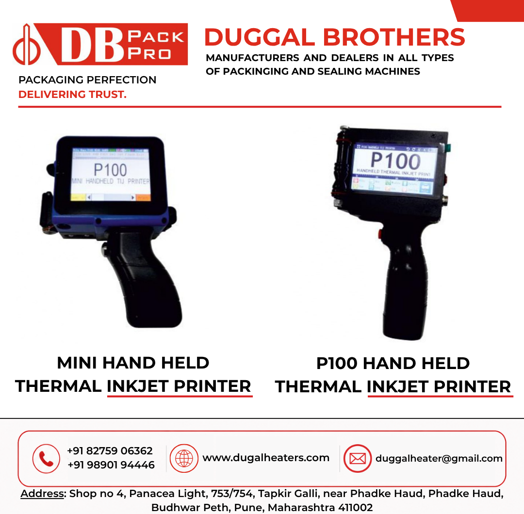 Hand Held Thermal Inkjet Printer Pune