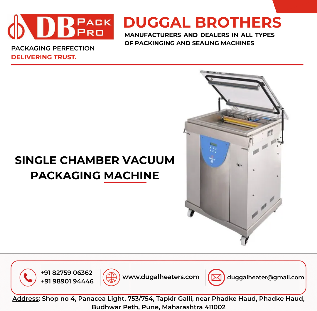 Single Chamber Vacuum Packaging Machine Pune