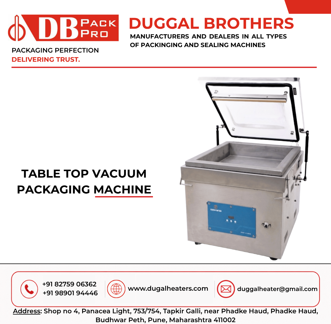 Table Top Vacuum Packaging Machine PCMC
