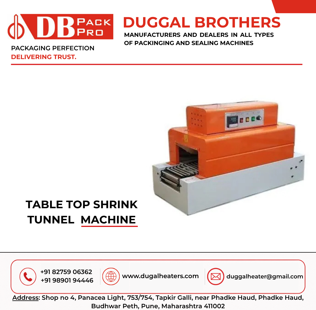 Hualian Compact Table Top Shrink Tunnel Pune