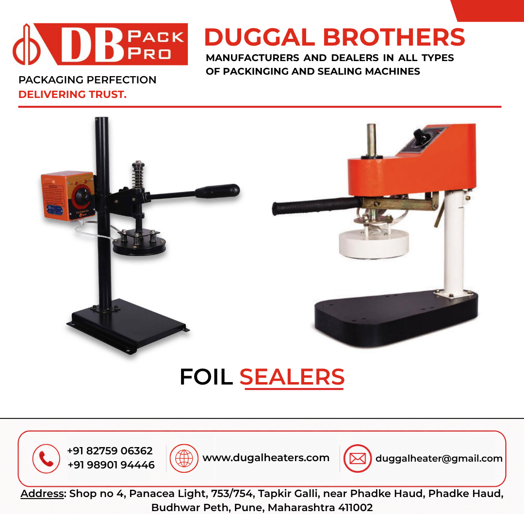 Foil Sealing Machines Supplier Maharashtra