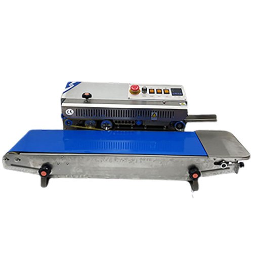 SPCS 900 L SS Hualian horizontal continuous band sealer stainless steel